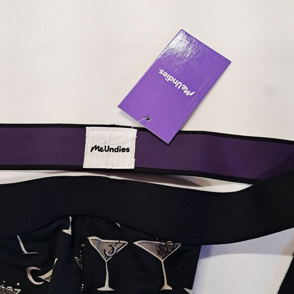 MeUndies Men's Micro Modal Core Jockstrap ZG3 Cosmic Cocktails Large NWT Black - Picture 3 of 6